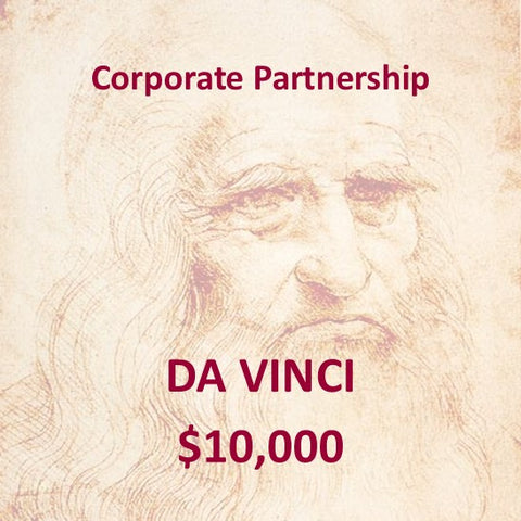 Corporate Partnership | $10,000 DA VINCI