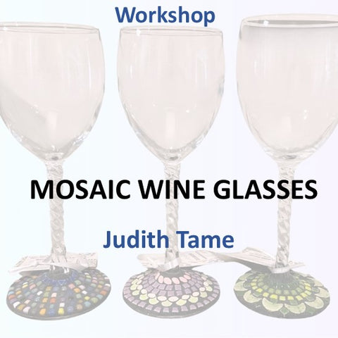 Workshop with Tame | MOSAIC WINE GLASS