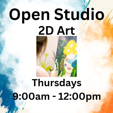 Draw & Paint | 2D ART OPEN STUDIO FOR ALL MEDIUMS