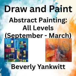 Draw & Paint with Yankwitt | ABSTRACT PAINTING | All Levels (Sept - March)