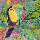 Workshop with Tamsett | Colorful Toucan in Acrylic | Afternoon
