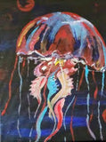 Workshop with Tamsett | Jellyfish with Acrylics | Morning