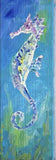 Workshop with Tamsett | Seahorse with Acrylic & Texture Medium | Mornings