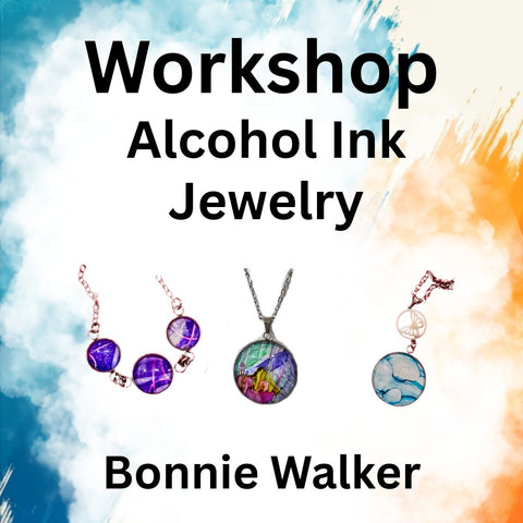 Workshop with Walker & Priess | FLOW ART: ALCOHOL INK JEWELRY