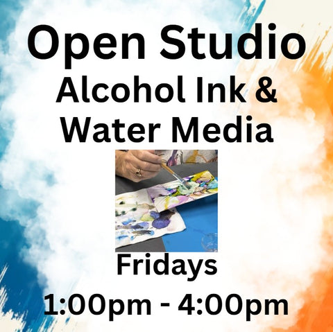Draw & Paint | ALCOHOL INK & WATER MEDIA OPEN STUDIO