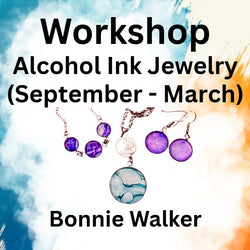 Workshop with Walker & Priess | FLOW ART: ALCOHOL INK JEWELRY (Sept - March)