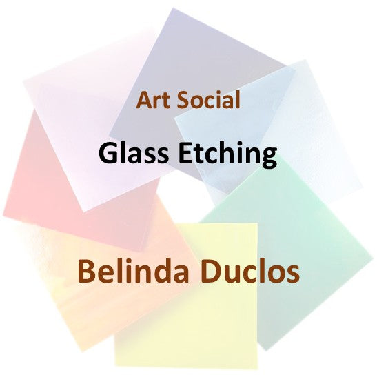 Art Social with Duclos | ETCHED WINE GLASSES
