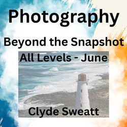 Workshop with Sweatt | BEYOND THE SNAPSHOT | INDIVIDUALIZED INSTRUCTION | June
