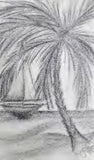 Workshop with Tamsett | Charcoal Fish and Beach Scene | Afternoons