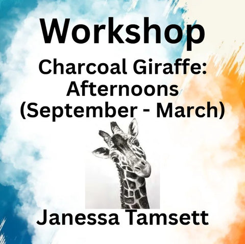 Workshop with Tamsett | Charcoal Giraffe | Afternoons