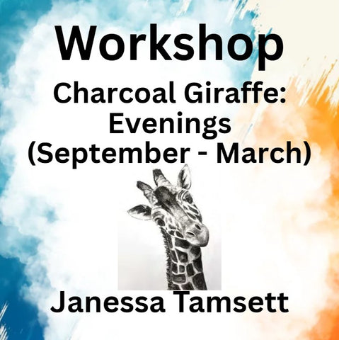 Workshop with Tamsett | Charcoal Giraffe | Evenings