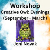 Workshop with Novak | Creative Owl | Evenings