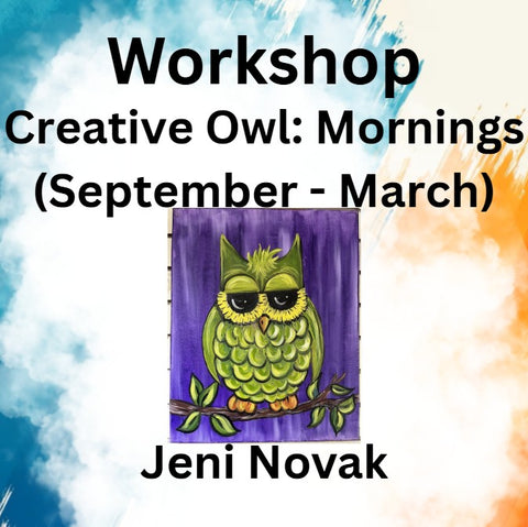 Workshop with Novak | Creative Owl | Mornings
