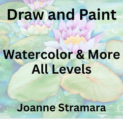 Draw & Paint with Stramara | WATERCOLOR & MORE! | All Levels