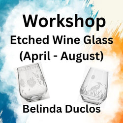 Workshop with Duclos | ETCHED WINE GLASSES