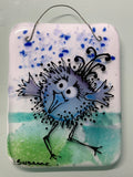 Glass with Pisano | FUSED GLASS - GOOFY POWDER BIRDS - All Levels