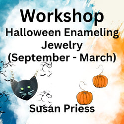Workshop with Priess | HALLOWEEN ENAMELING JEWELRY