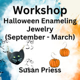 Workshop with Priess | HALLOWEEN ENAMELING JEWELRY
