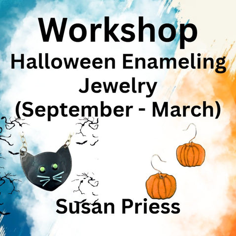 Workshop with Priess | HALLOWEEN ENAMELING JEWELRY