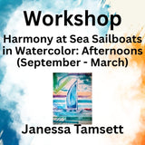 Workshop with Tamsett | Harmony at Sea Sailboat | Afternoons