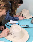 Workshop with Murphy | HAT BURNING - COWBOY HAT | 3 Hours