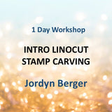 Workshop with Berger | INTRO TO LINOCUT STAMP CARVING | 1 Day