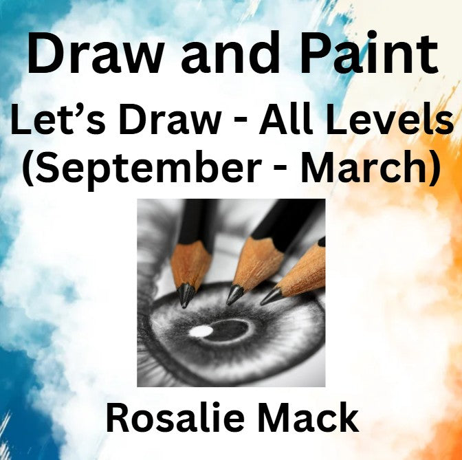 Draw & Paint with Mack | LET'S DRAW | ALL LEVELS (Sept - March): 10/13/26 - | 4wks