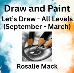 Draw & Paint with Mack | LET'S DRAW | ALL LEVELS (Sept - March)