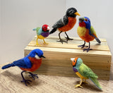 Fiber Arts with Morrissey | NEEDLE FELTING 3D ART | Make a 3D Bird