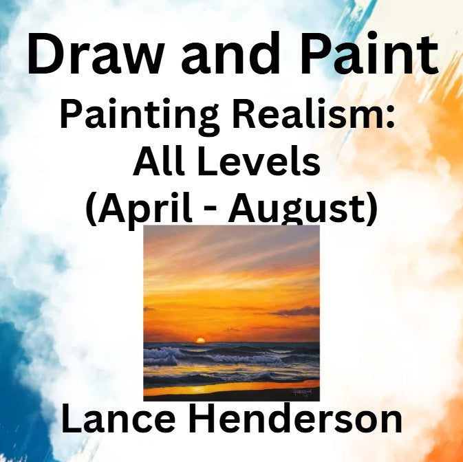 Draw & Paint with Henderson | PAINTING REALISM | All Levels: 07/09/26 - | Seascapes 6wks