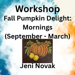 Workshop with Novak | Fall Pumpkin Delight | Mornings