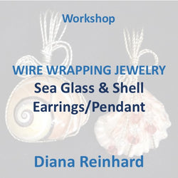 Workshop with Reinhard | Sea Glass & Shell Earring/Pendants