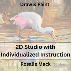 Draw & Paint with Mack | 2D STUDIO WITH INDIVIDUALIZED INSTRUCTION