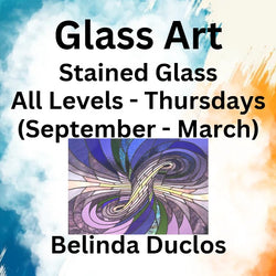 Glass with Duclos | STAINED GLASS | All Levels | THURSDAY (Sept - March)