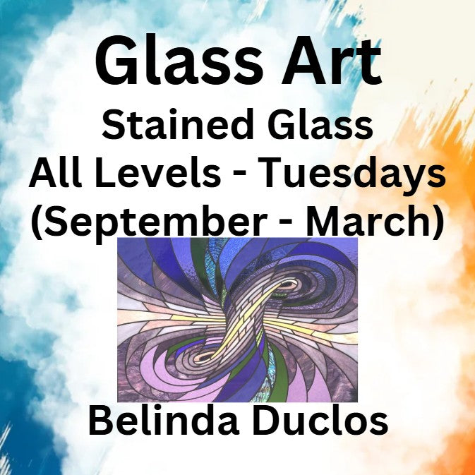 Glass with Duclos | STAINED GLASS | All Levels | TUESDAY (Sept - March): 09/29/26 - | 6wks