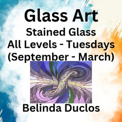 Glass with Duclos | STAINED GLASS | All Levels | TUESDAY (Sept - March)