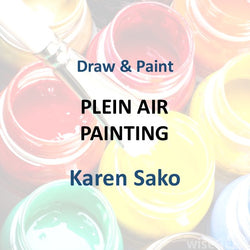 Draw & Paint with Sako | PLEIN AIR PAINTING | All Levels