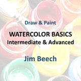 Draw & Paint with Beech - WATERCOLOR ( Intermediate & Advanced )