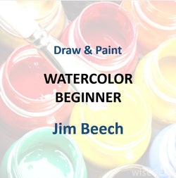 Draw & Paint with Beech - WATERCOLOR BEGINNER