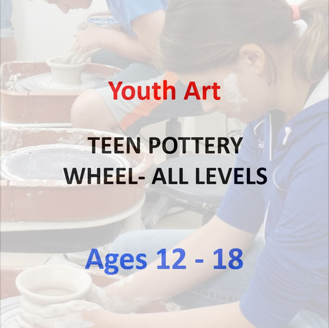 TEENS ONLY: Pottery with Steve Strunk (ages 12-18)