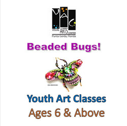 YOUTH ART PROGRAM: Beaded Bugs! Ages 6 and above!