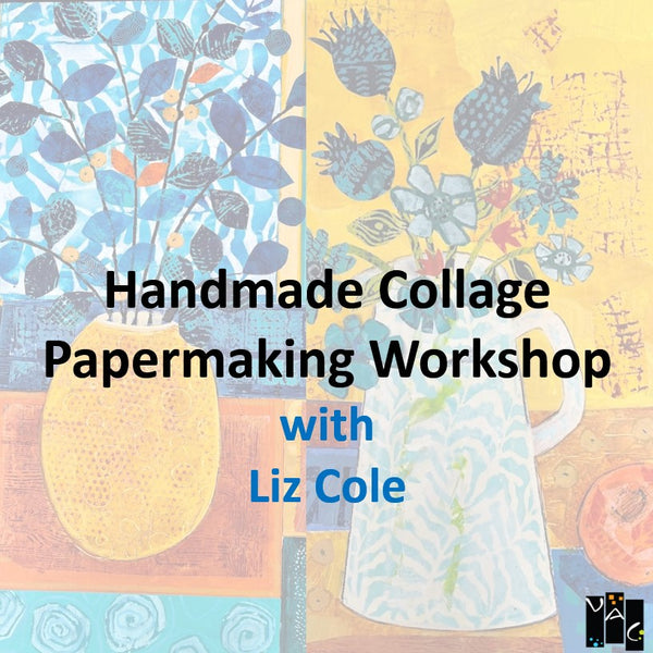 Workshop with Cole | HANDMADE COLLAGE PAPERMAKING | 1 Day