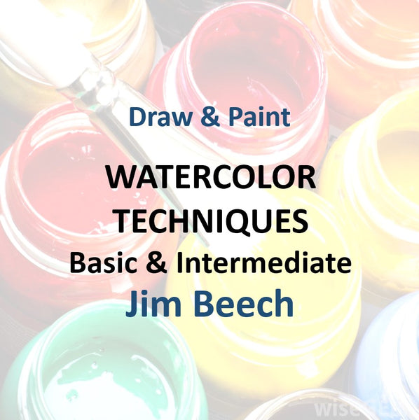 Draw & Paint with Beech | WATERCOLOR TECHNIQUES | Basic & Intermediate Levels