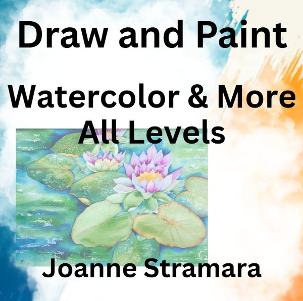 Draw & Paint with Stramara | WATERCOLOR & MORE! | All Levels