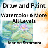 Draw & Paint with Stramara | WATERCOLOR & MORE! | All Levels