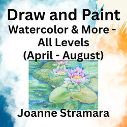 Draw & Paint with Stramara | WATERCOLOR & MORE! | All Levels