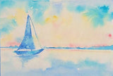 Workshop with Tamsett | Sailboat Watercolor | Afternoons