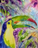 Workshop with Tamsett | Toucan in Watercolor | Afternoons