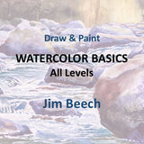 Draw & Paint with Beech | WATERCOLOR TECHNIQUES | Basic & Intermediate Levels
