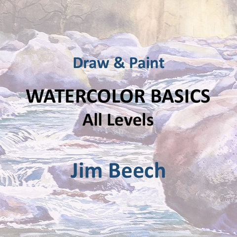 Draw & Paint with Beech | WATERCOLOR TECHNIQUES | Basic & Intermediate Levels